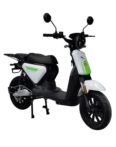 ECOMOVE C1S Scooter Électrique avec Top Case | 40 km d’Autonomie & Batterie Lithium