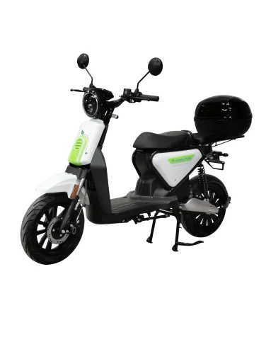 ECOMOVE C1S Scooter Électrique avec Top Case | 40 km d’Autonomie & Batterie Lithium