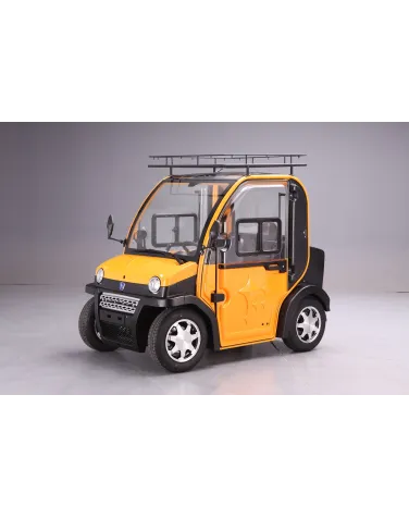 Voiture électrique sans permis – ECOMOVE 2 places | Autonomie ~120 km