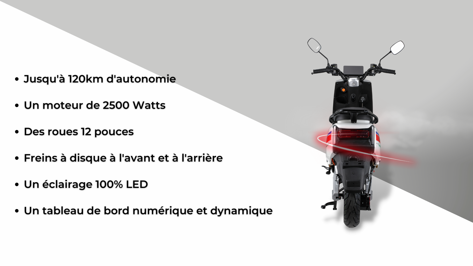 Scooter A9 vue avant